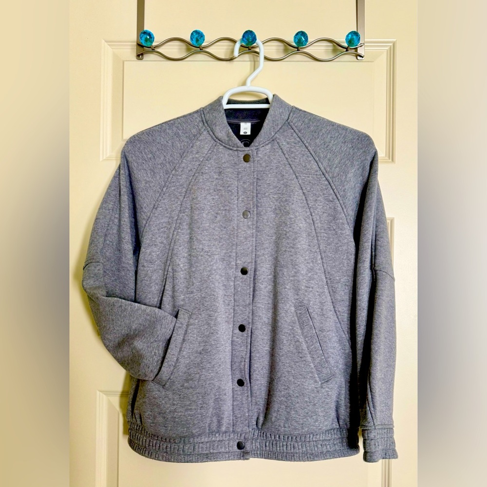Lululemon Scuba Oversized Varsity Jacket
Plush